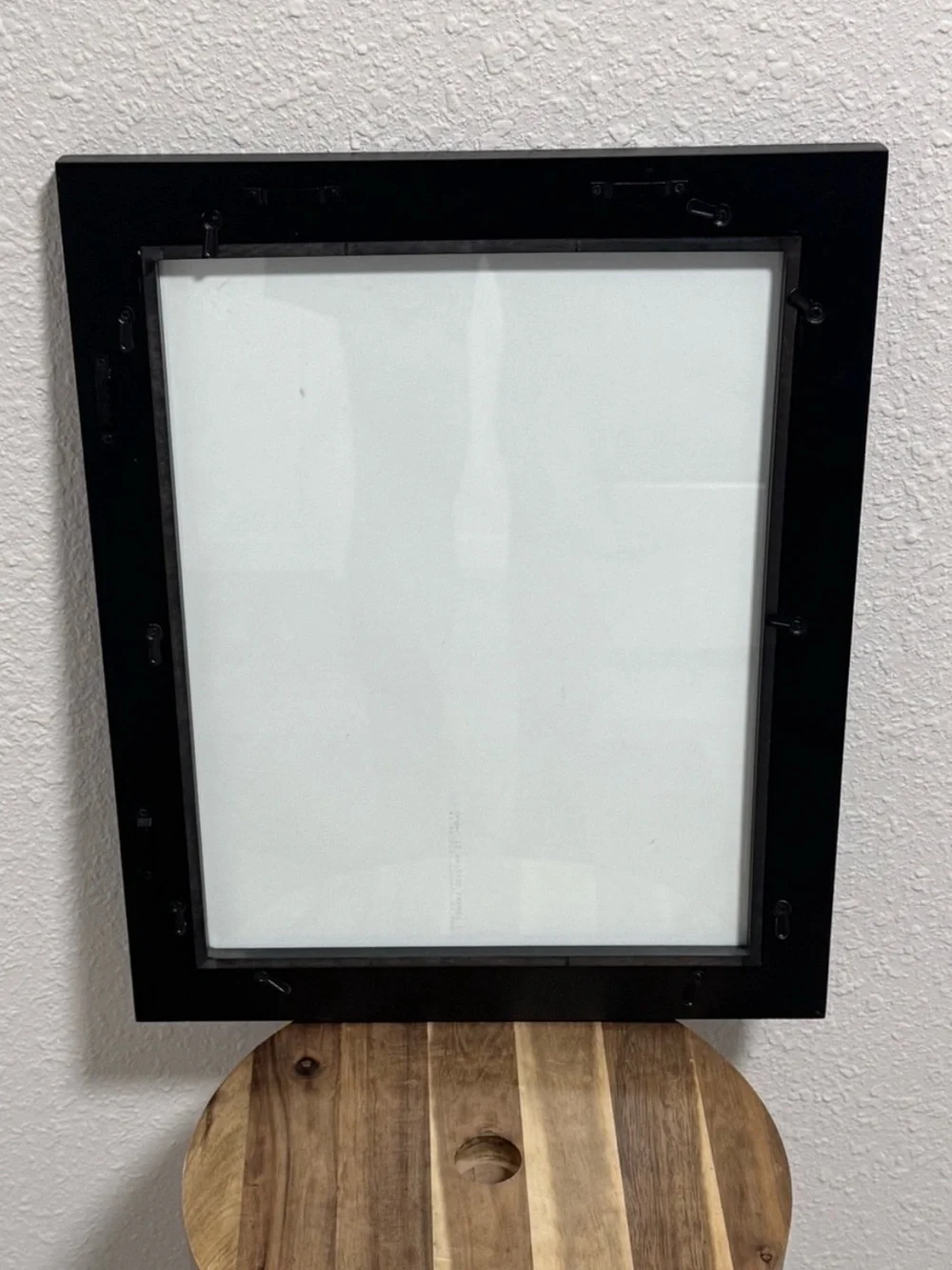 Threshold Black Gallery Frame 11x14 & Custom Giclee Botanical Monstera Leaf Art